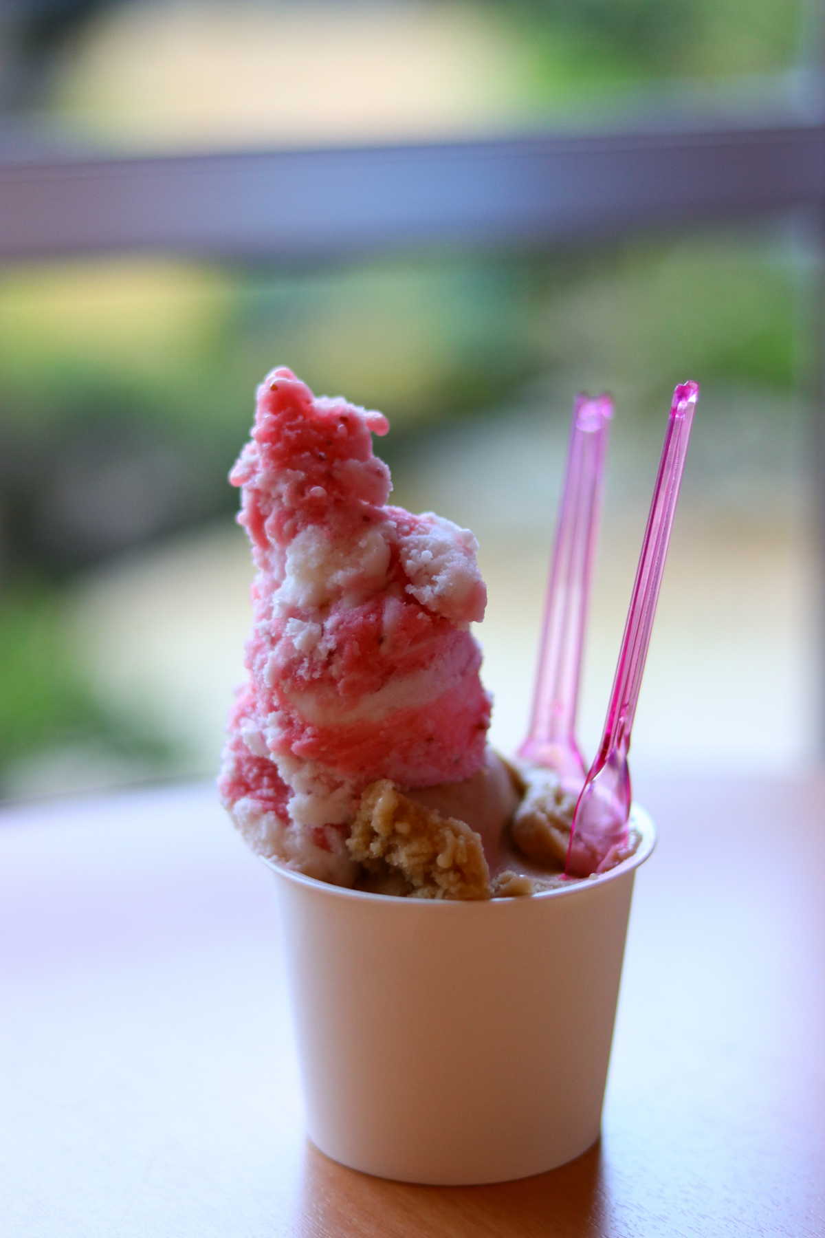 まるごと桃のパフェ 藤桃庵の口コミ Triproud