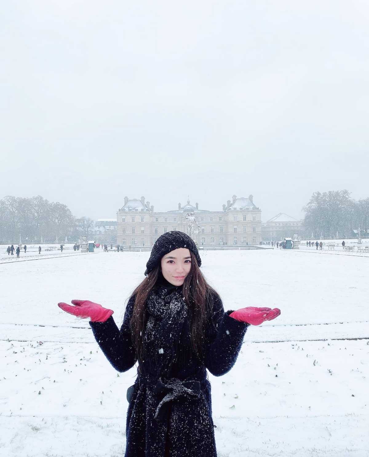 パリ在住オススメ 雪のリュクサンブール公園 リュクサンブール公園の口コミ Triproud