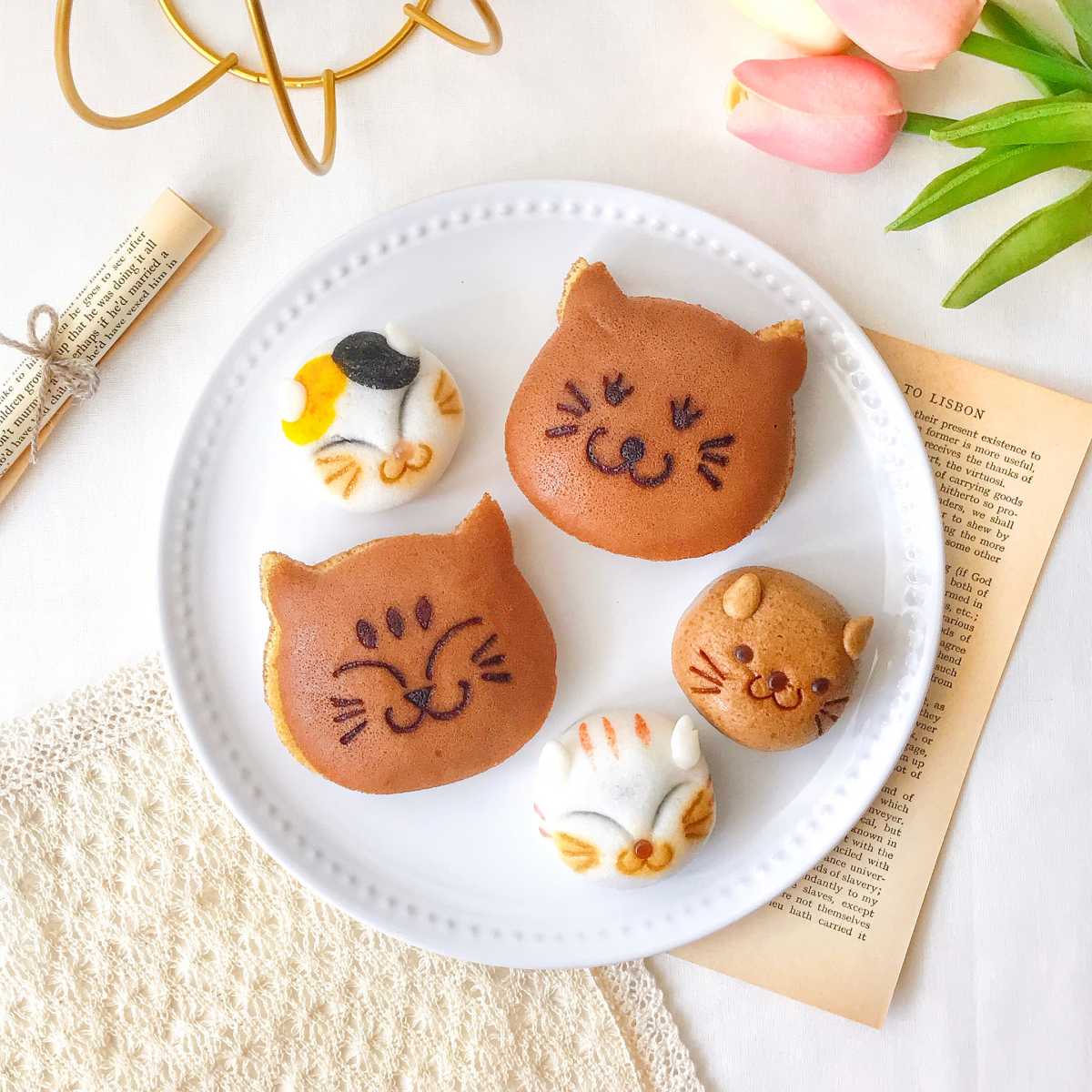 東京】猫好きさん必見！可愛すぎる猫モチーフの和菓子🐈  あわ家惣 
