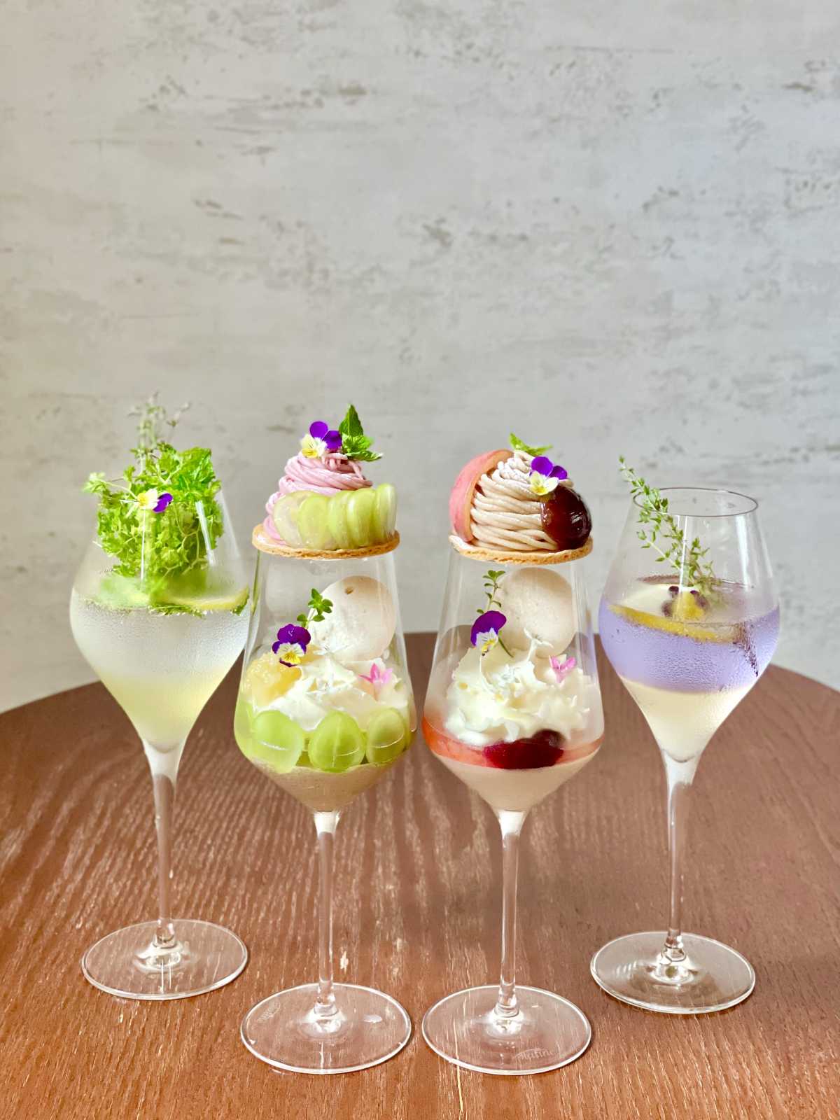 お花 スイーツの美の競演 おしゃれ過ぎるモンブランパフェ お茶とお花とモンブランの口コミ Triproud お花 スイーツの美の競演 おしゃれ過ぎるモンブランパフェ お茶とお花とモンブランの口コミ Triproud