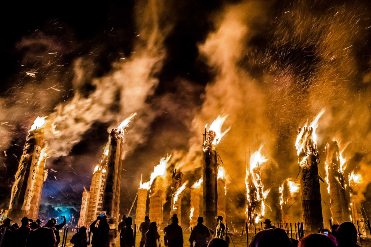 400年以上の歴史もある日本三大火祭りのひとつ 松明あかしの口コミ