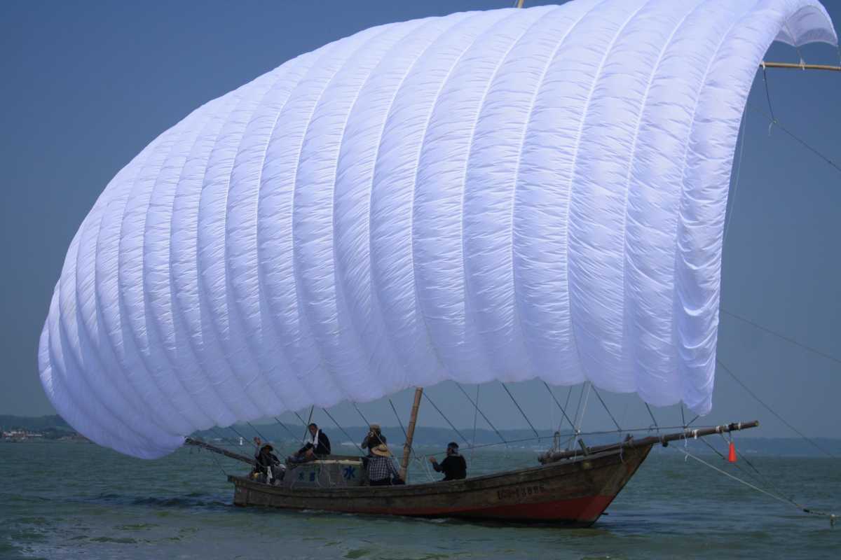 霞ヶ浦の風物詩 風の力だけで進む帆引き船 霞ヶ浦の口コミ Triproud