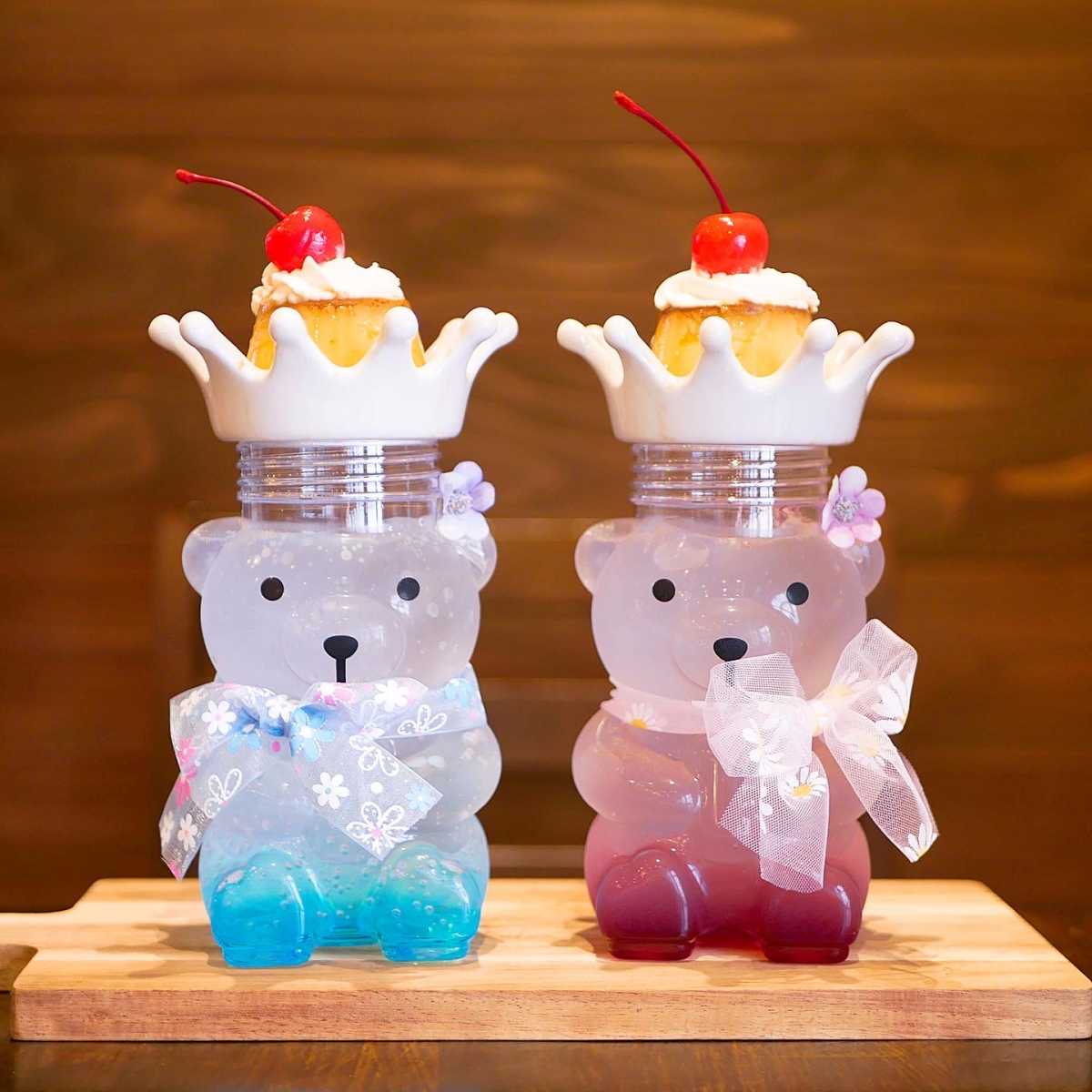Dessert Lab:【東京 錦糸町】キュートなくまボトル付きプリン