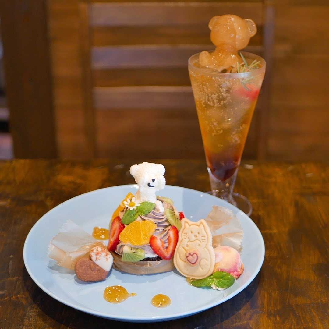 Dessert Lab:【東京 錦糸町】キュートなかくれんぼクマさんのタルト