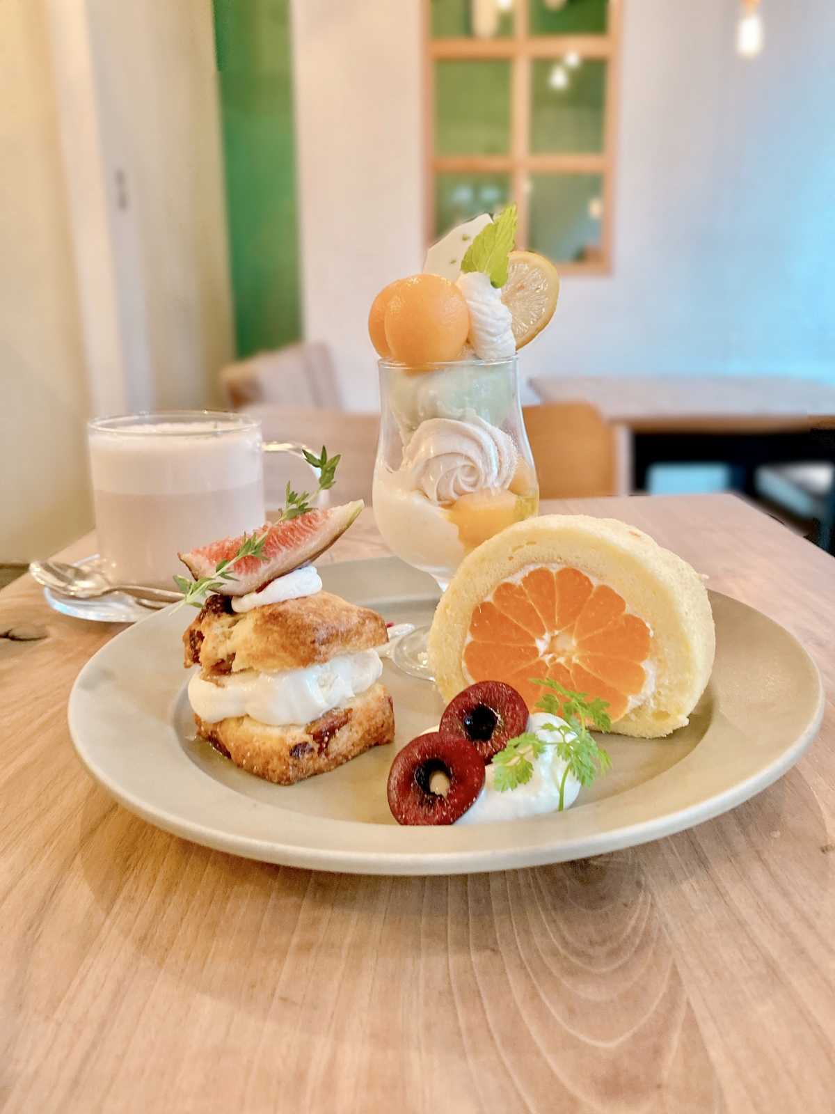 よくばりさんのためのデザートプレート Cafe Wallの口コミ Triproud