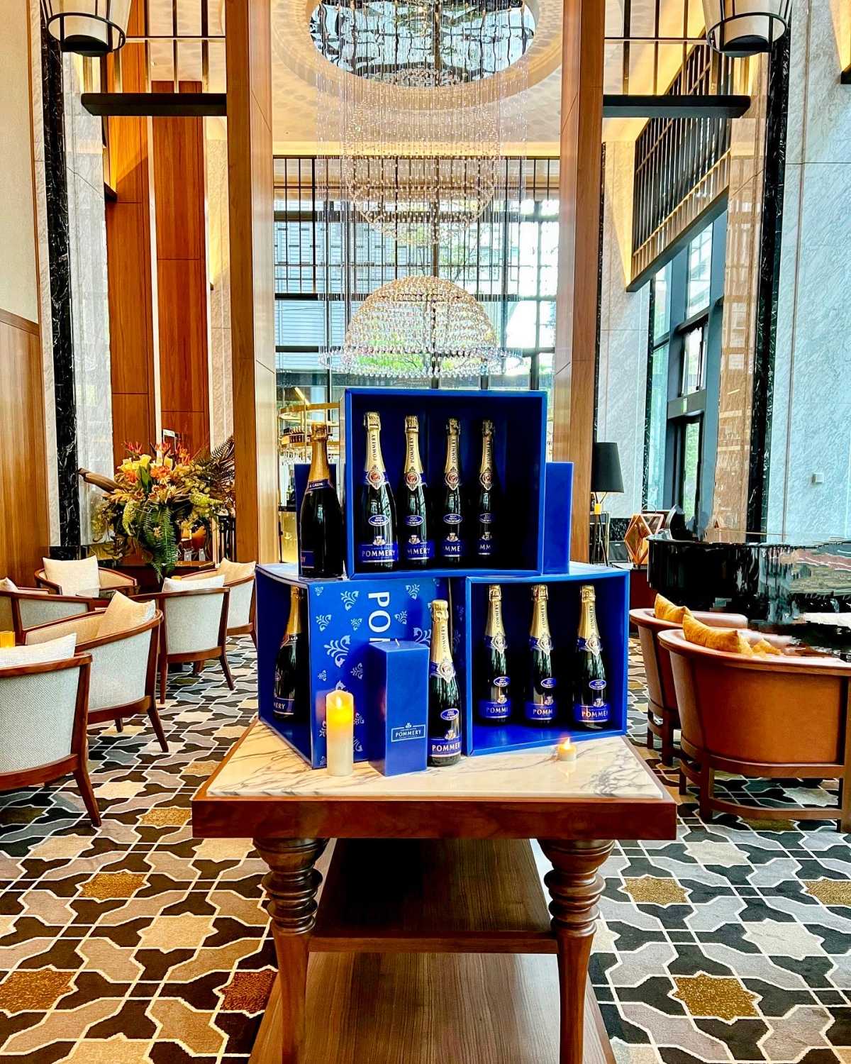 ハイアットリージェンシー横浜 THE UNION BAR & LOUNGEの口コミ クリスタルシャンデリアの下で過ごすラグジュアリーなひととき💎 TRIPROUD