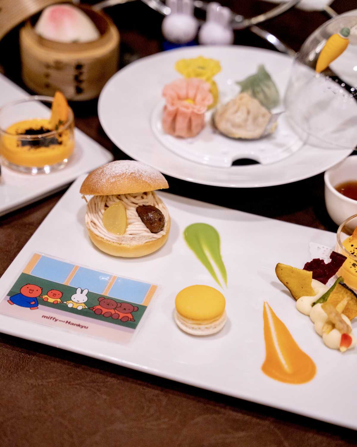 お花畑を散策するミッフィーがイメージ ミッフィーコラボアフタヌーンティー 大阪新阪急ホテル モンスレーの口コミ Triproud