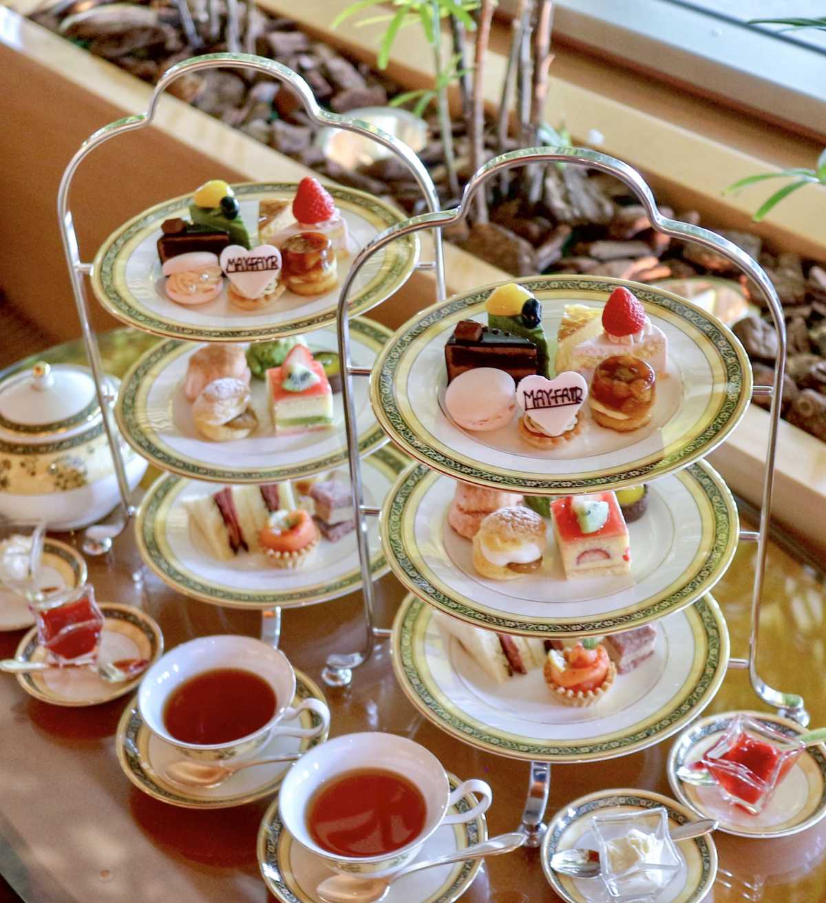 人気スイーツ勢ぞろい ベストセレクションアフタヌーンティー ウェスティン都ホテル京都 メイフェアの口コミ Triproud
