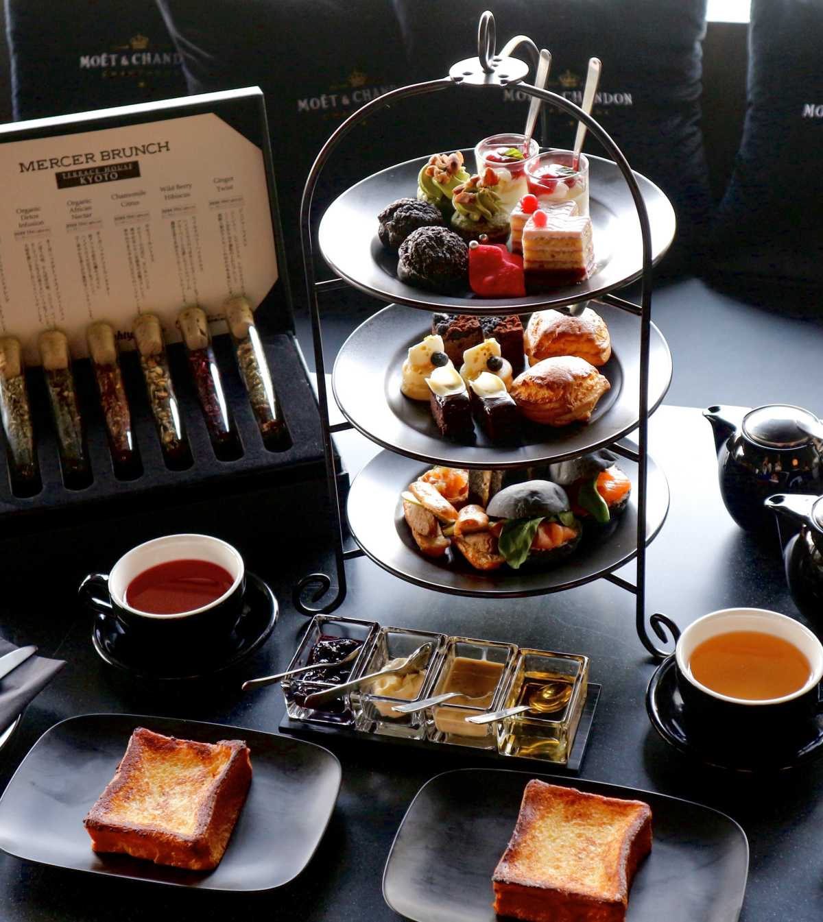 関西初上陸 名物フレンチトーストつきアフタヌーンティー マーサー ブランチ テラス ハウス キョウトの口コミ Triproud