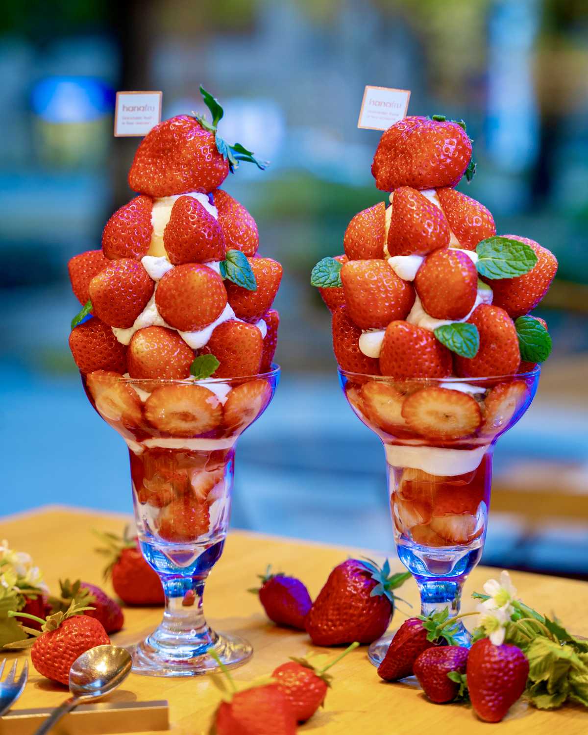 苺シリーズ♡リボンうさぎちゃん&ひよこ