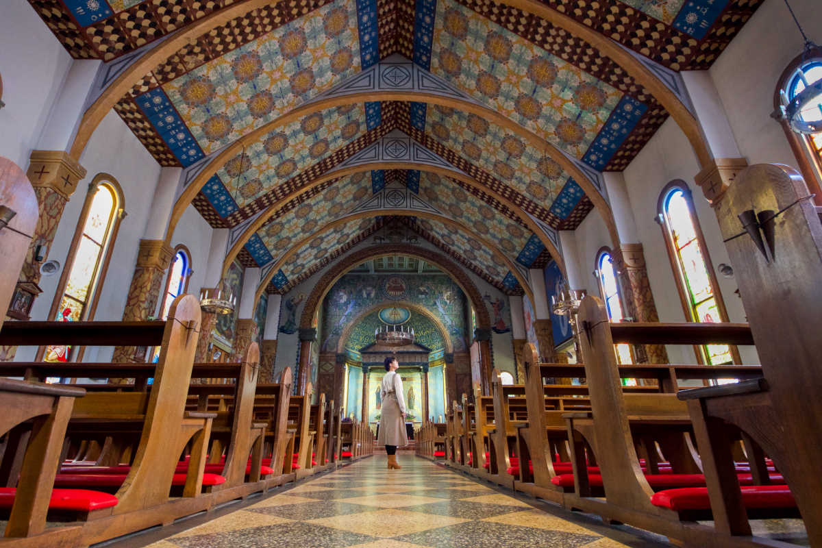 装飾の美しさが圧巻。海外のようなカトリックの教会 サレジオ教会の口コミ TRIPROUD