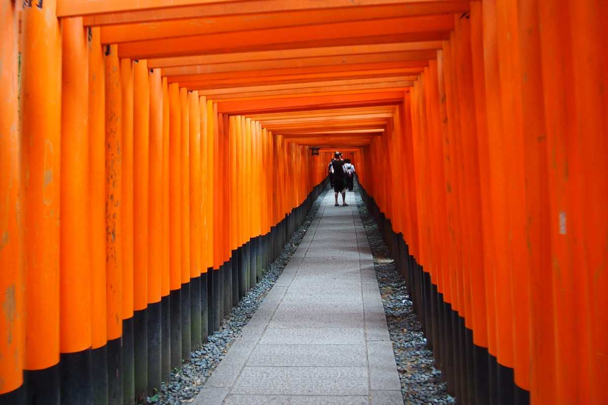 The Sanctuary Tunnel Senbon Torii Made Of Thousands Of Shrine Gates Review Of Fushimi Inari Taisha Shrine Triproud