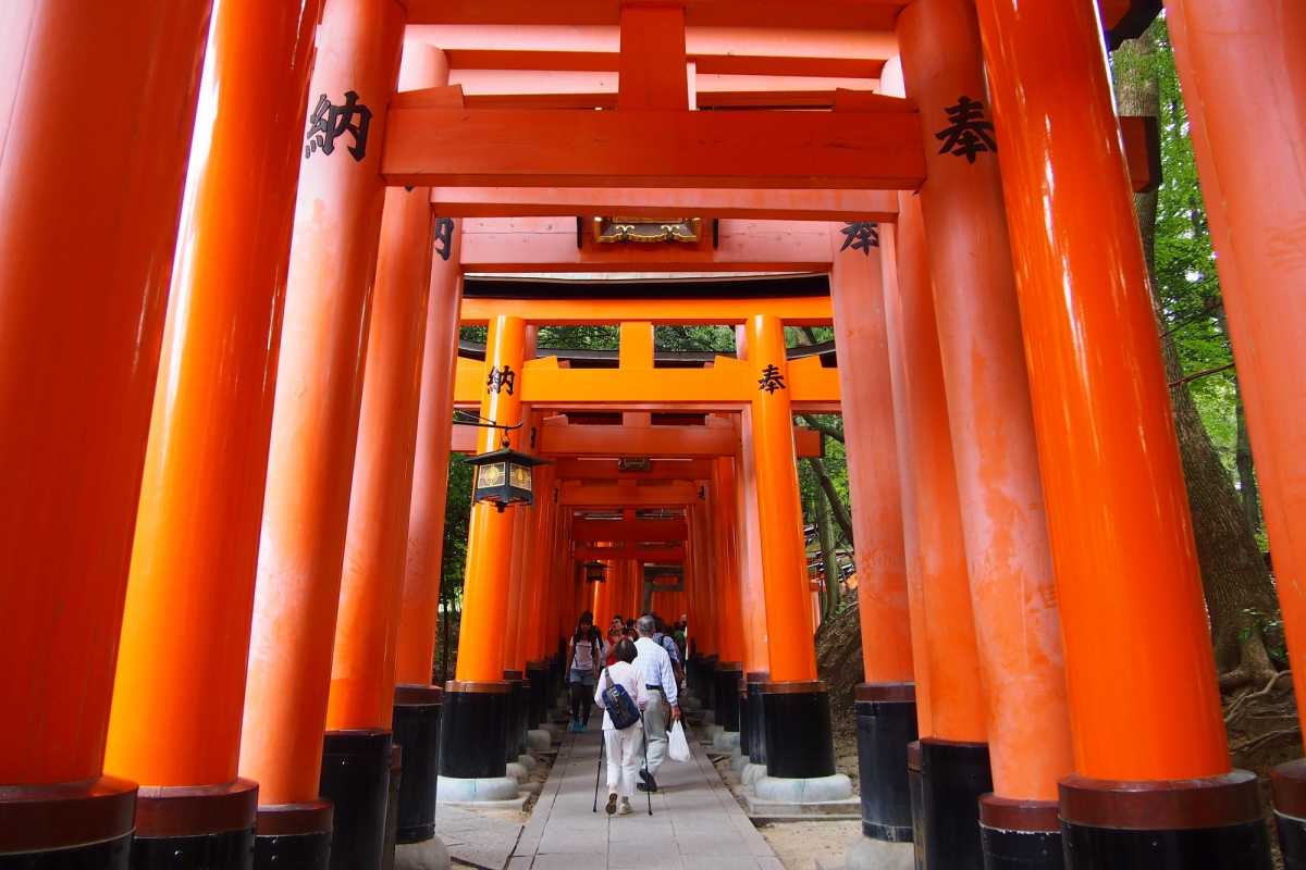 The Sanctuary Tunnel Senbon Torii Made Of Thousands Of Shrine Gates Review Of Fushimi Inari Taisha Shrine Triproud