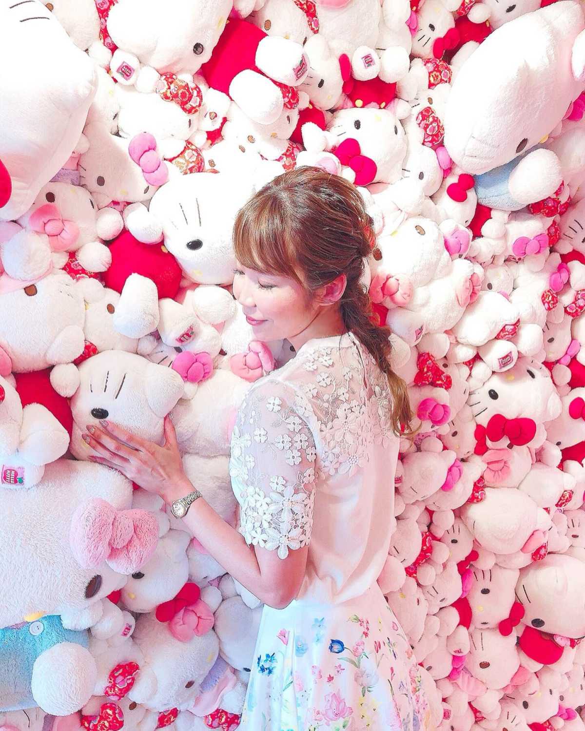 超レア、ビーチパラソルキティちゃん